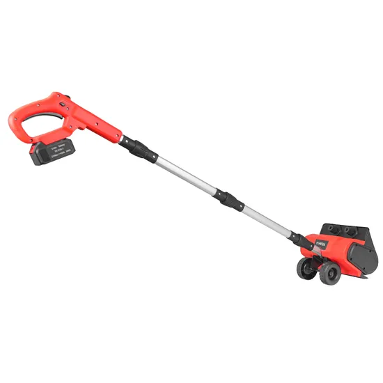 Professional 21V Brushless Cordless Snow Blower with Wheels and 4000mAh Battery